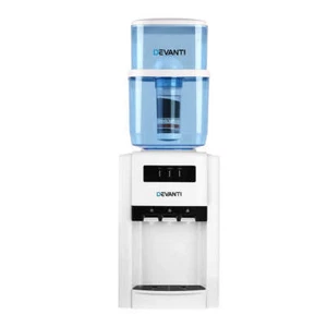 Devanti 22L Bench Top Water Cooler Dispenser Filter Purifier Hot Cold Room Tempe - Picture 1 of 6