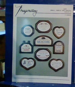 1988 Imaginating cross stitch patterns booklet #20 small Simple   (b) - Picture 1 of 1