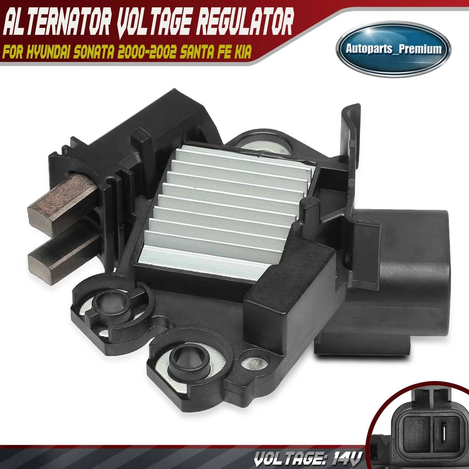 Regulador de tensão alternador para Hyundai Sonata 00-02 Santa Fe Kia Optima 14.5V - Imagem 1 de 4