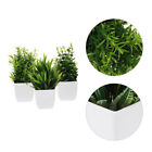 Realistic faux fern stem plants for tabletop decor