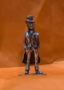 Vintage Dickens Silver character Bill Sykes (Oliver Twist book) hallmarked - Picture 1 of 6