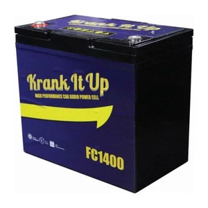 Krank It Up FC1400 Power Cell 1500 Amps 12 Volt; 60 Ah - Picture 1 of 2