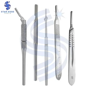 Scalpel Handle Surgical Knife Blade Holder Surgical Dental Medical Instruments - Picture 1 of 8