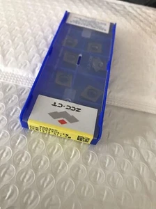 ZCC.CT CCMT09T304-EM YBG205 CCMT32.51-EM CNC blade carbide inserts 10Pcs - Picture 1 of 7