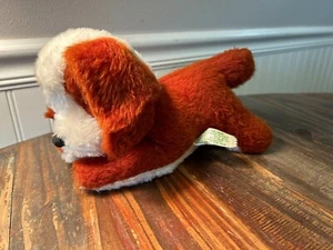 Christian Educational Toys Brown Dog Plush Wind Up Musical Stuffed Animal~Vintag - Picture 1 of 11