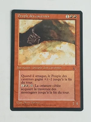 MTG Cave People (French Renaissance (BB)/Red/U) - BGM - Image 1 of 2