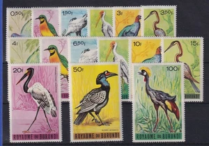 Burundi 1965 Vögel Mi.-Nr. 143-157 postfrisch ** - Bild 1 von 1