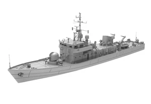 Kit Modelo 1/200 WATERLINE Saludo Britannia Clase Pavo Real Patrulla Barcos LÉ Orla - Imagen 1 de 3