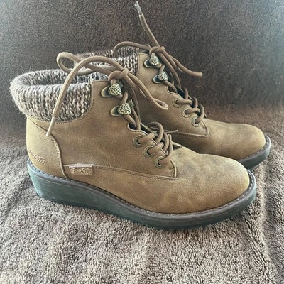 Blowfish Malibu Comet Ankle Boot brown Women’s Size 6 combat lace up - Image 1 of 4
