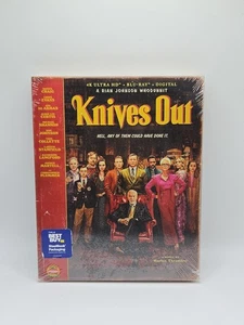 KNIVES OUT 4K (Ultra HD / Blu-ray / Digital) Best Buy Excl. SteelBook - Picture 1 of 12
