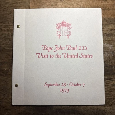 Pope John Paul II's 1979 Visit To The United States - 4 First Day Covers NICE! - Image 1 of 4