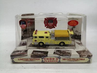 CODE 3 COLLECTIBLES 1/64 FIRE DEPARTMENT OF NEW YORK Diecast el - Photo 1/4