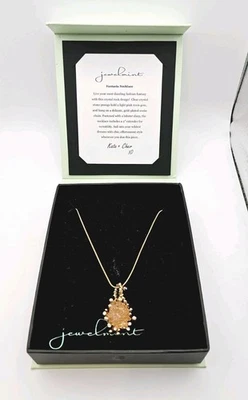 Collar Colgante Pepita Firmado Joya Tono Dorado 18" Nuevo ✨️⭐️ Foto 1 de 4