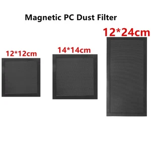 12-24cm Computer PC Magnetic Antidust Cooling Fan Dust Filter Case Net Cover f - Picture 1 of 13