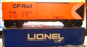 LIONEL 6-9208 CANADIAN PACIFIC RAIL BOXCAR LN/C8 # 208 - Picture 1 of 2