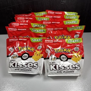 Pokemon Hershey’s Kisses Chocolate Share Size Pack X10 : Collect 151 Sealed/New! - Picture 1 of 2
