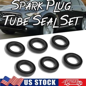 Valve Cover Spark Plug Tube Seal Set For Infiniti FX35 G35 Nissan 3.5L VQ35DE V6 - Picture 1 of 10