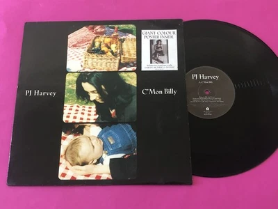 PJ Harvey - C'Mon Billy (12", Single) (Very Good Plus (VG+)) - Rock Alternative - Image 1 of 2