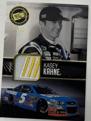 2013 Press Pass Authentics Kasey Kane #03/10 Multi-Color Firesuit Patch - Image 1 of 4