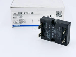 1X G3NE-210TL-US DC24 Omron SSR SPST-NO 10A 24VDC Ctrl 75-264 VAC Random-On - Picture 1 of 4