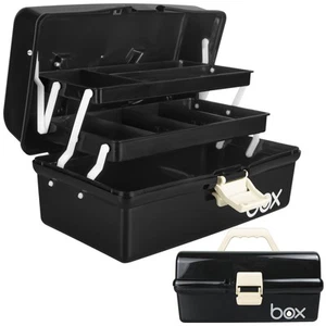 12in Three-Layer Multipurpose Storage Box Organizer Folding Tool Box/Art & Cr... - Picture 1 of 6
