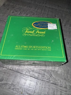 Trivial Pursuit ALL STAR SPORTS Edition Subsidiary Card Set FACTORY SEALED - Image 1 of 4
