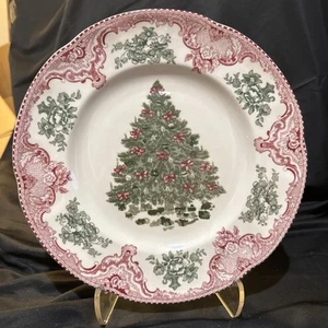johnson bros old britain castles Weihnachtsbaum Speiseteller 10 1/2 Zoll - Bild 1 von 7