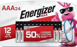 Energizer MAX AAA Batterien (24er-Pack), Triple A Alkaline Ablaufdatum: 12/36 - Bild 1 von 7