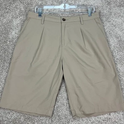Pantalones Cortos de Golf Adidas ClimaLite Para Hombre Plisados Talla 32 Tostados Informales Ropa Activa Foto 1 de 4