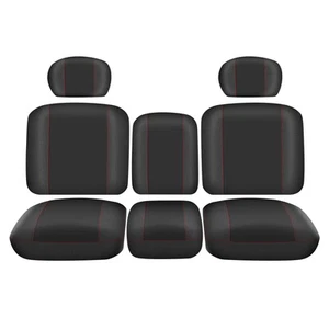 UTV Seat Cover for 2016-2024 Can Am Defender DPS MAX 6X6 PRO Split Bench Dust... - Picture 1 of 7