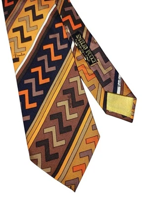 Emilio Pucci Luxury Vintage Tie Silk 100% Extremely Rare Piece 70s-80s Perfect  - Imagen 1 de 4