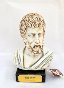 Sophocles Ancient Greek philosopher sculpture statue bust artifact - Picture 1 of 6