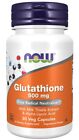 NOW Foods Glutathione with Milk Thistle Extract & Alpha Lipoic Acid, 500mg - 30