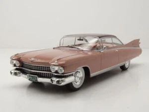 Cadillac Eldorado Seville Coupe 1959 hellrosa metallic Modellauto 1:24 Whitebox - Bild 1 von 8