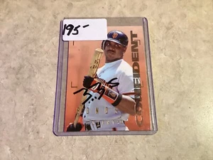 1995 Skybox Emotion -BARRY BONDS, #192 🖌️🥎AUTOGRAPHED 🥎🖌️ !!! - Picture 1 of 2