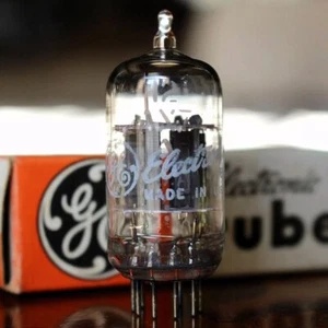 1966 GE 12AX7 ECC83 Tube, Tested, NOS/NIB - Picture 1 of 4