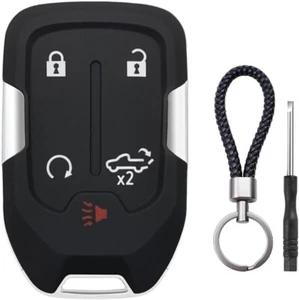 New Key Fob Shell Case Fits for Chevy Silverado 2022 2021 2020 2019 and GMC Sier - Picture 1 of 6