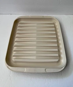Sartén para asar tocino vintage Tupperware Ultra 21 #1785 carne pollo - Imagen 1 de 7