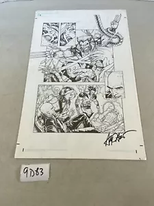 Dark Horse Comics libro pagina artistica tavola Wolverine originale art 9D83 - Foto 1 di 4
