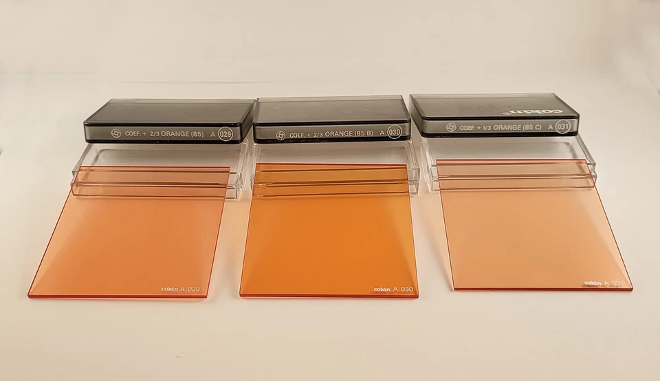 Cokin Series A Filters A029 - 030 - 031 Orange  Filters - Image 1 of 1