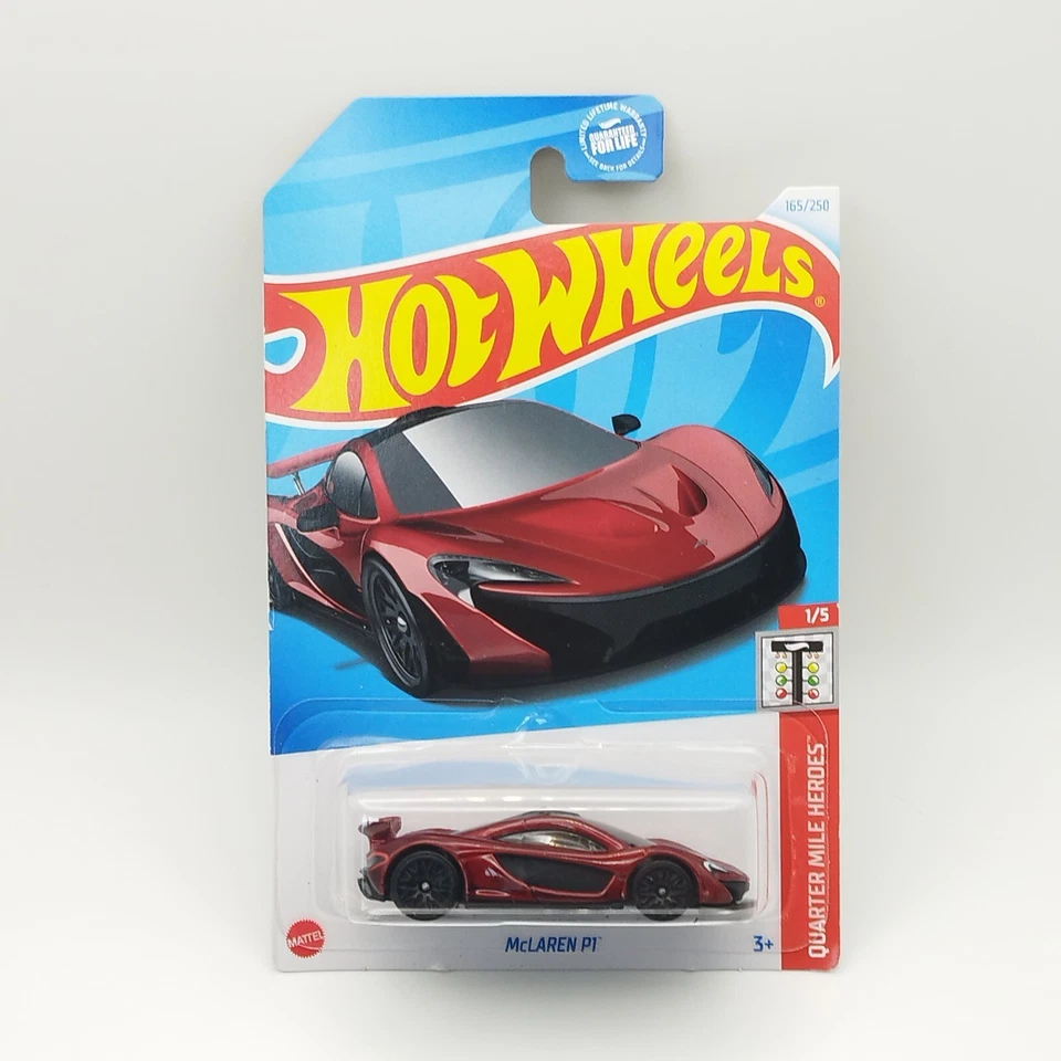 Hot Wheels McLaren P1 - 2024 Rouge - 1:64 Quarter Mile Heroes 1/5 USA - Neuf - Photo 1/4