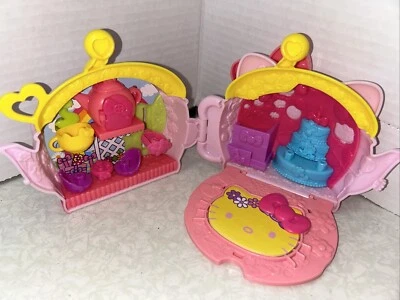 Hello Kitty & Friends Minis Tea Party Juego Tetera Compacta Mattel 2020 Juguete A7 Foto 1 de 3