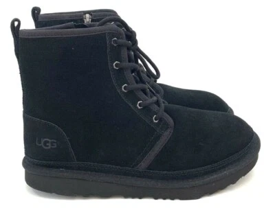 Водонепроницаемые зимние детские/молодежные ботинки UGG Harkley II 1017326K черные - Изображение 1 из 4