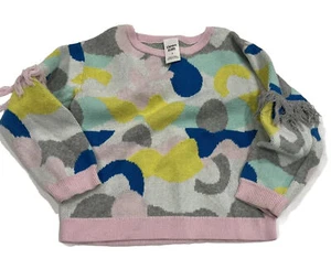 Open Edit Long Sleeve Pink Cameo Sweater Toddler Girl Size 4 , Thick, Warm - Picture 1 of 8