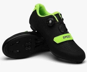 Bicycle Shoes Cycling Sneakers Mountain Road Bike with Cleat Kit and Storage Bag - Picture 1 of 13