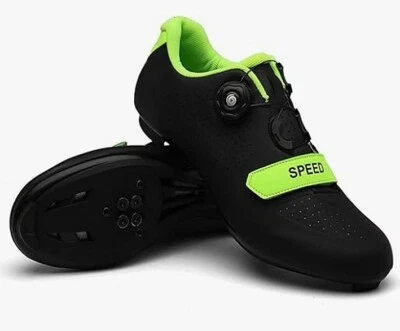 Bicycle Shoes Cycling Sneakers Mountain Road Bike with Cleat Kit and Storage Bag - Image 1 of 4