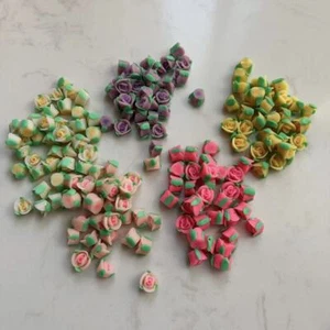 Commercio all'ingrosso 50 pz/lotto 10 mm misto polimero fimo argilla fiori gioielli distanziatore perline - Foto 1 di 13