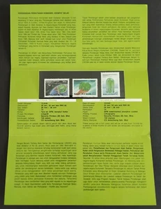 1993 Malaysia 14th Commonwealth Forestry Conference Stamps Presentation Pack (B) - Picture 1 of 5