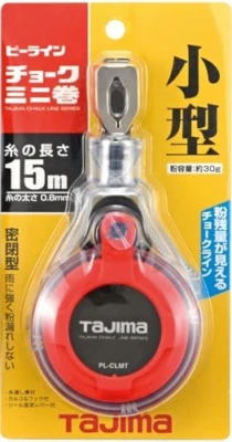 TAJIMA Design PL-CLMT P-Line Mini Compact portable Reel line Chalk From Japan - Image 1 of 3