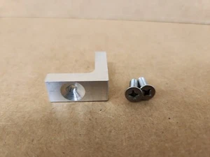 SOPORTE ESQUINERO PUERTA DUCHA (JUEGO DE 4) ALUMINIO M6024 3/8" - Imagen 1 de 10